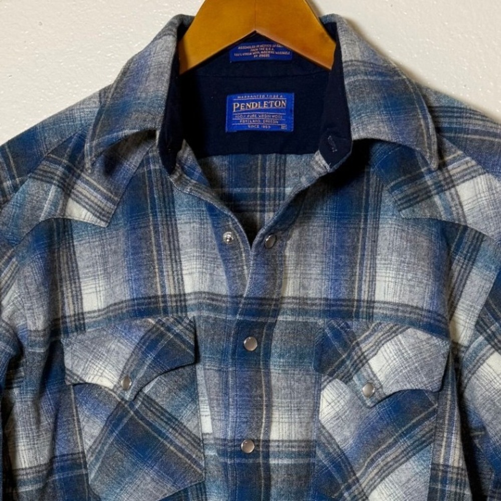 Pendleton Heritage Limited Edition Men Plaid Wool… - image 2